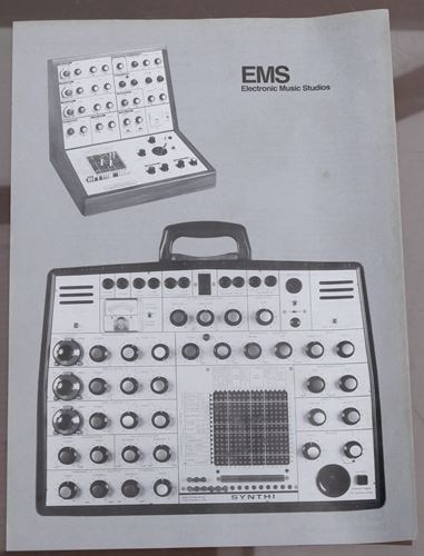 Ems-3 original promo sheets for Synthis